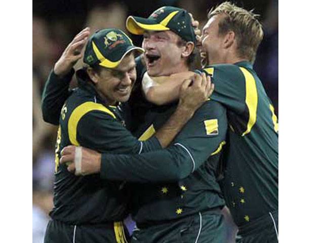 Australia beat India by 110 runs to go on top in tri-series
