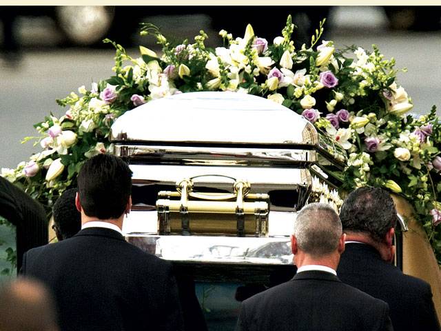 High tributes to Houston at star-studded funeral