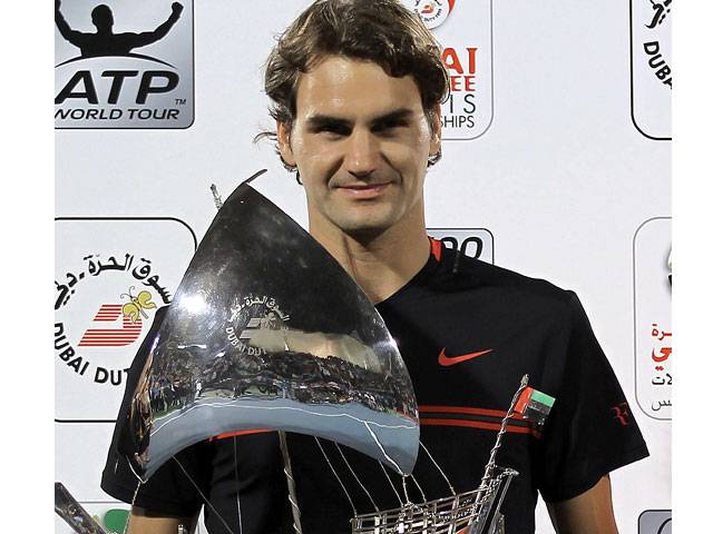 Federer shatters Murray’s Dubai title dream