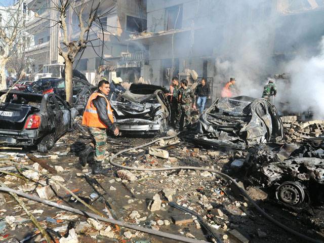Damascus blasts kill 27 