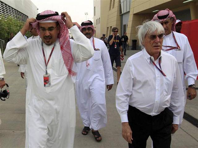 Bahrain prince says F1 race must go ahead