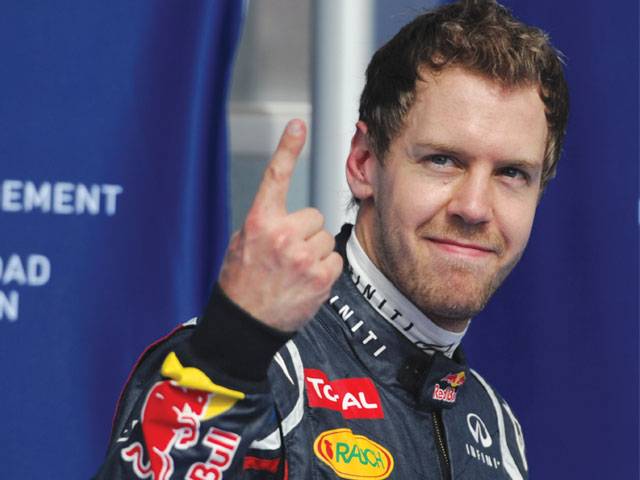 Vettel on pole for Bahrain GP