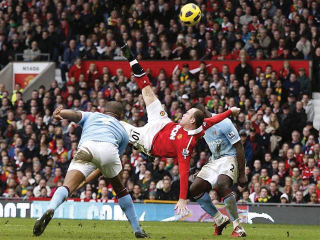 The Best Premier League Goal | Rooney’s Bicycle Kick