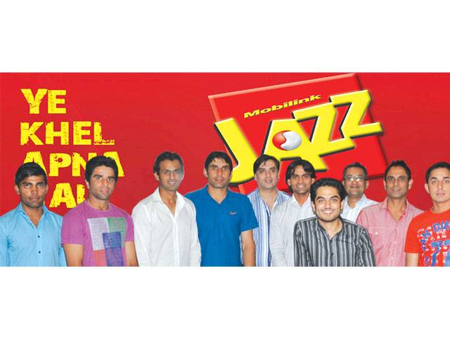 Mobilink signs up 10 cricket stars as brand ambassadors
