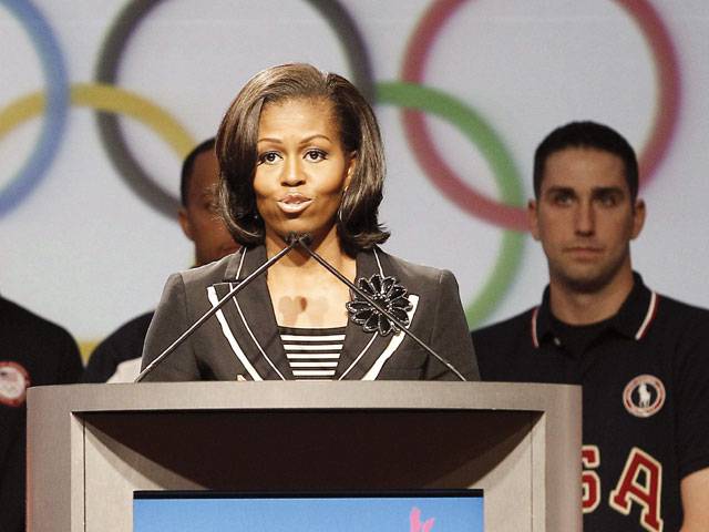 US First Lady's message gets Olympic boost