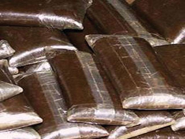4,000-kg hashish seized 