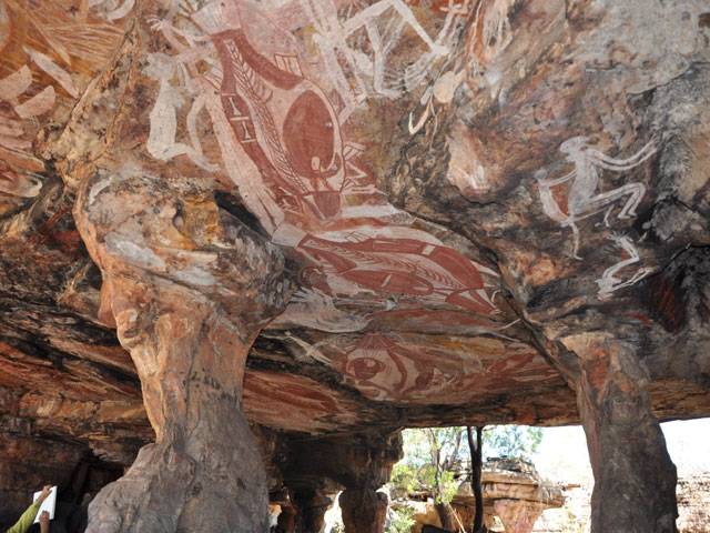 Aboriginal rock art is 28,000 years old 