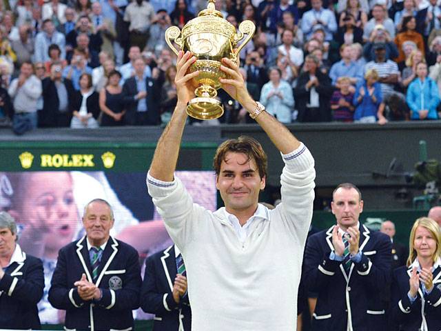 Federer shatters Britain dreams to lift seventh Wimbledon title
