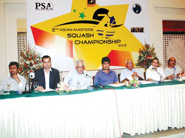 Five int’l teams to appear in Asian Master Squash C’ship