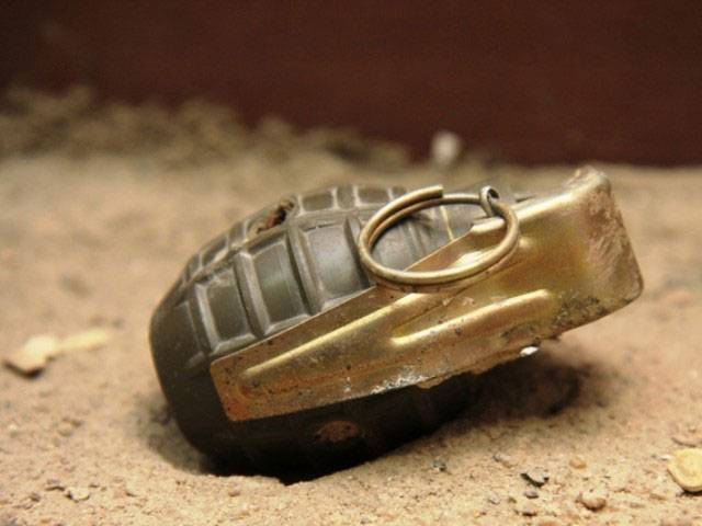 Kid among 5 hurt in grenade attack