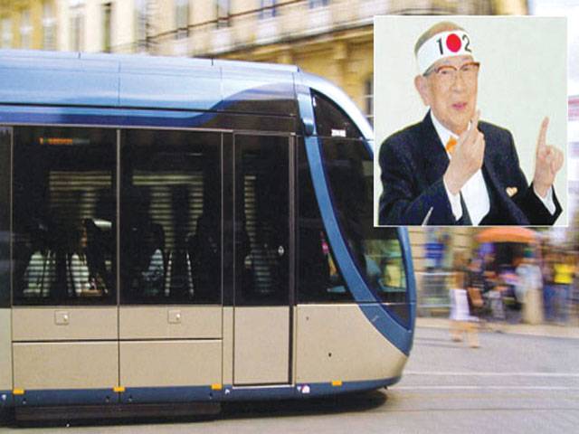 Japanese, 106, travels around world on public transport