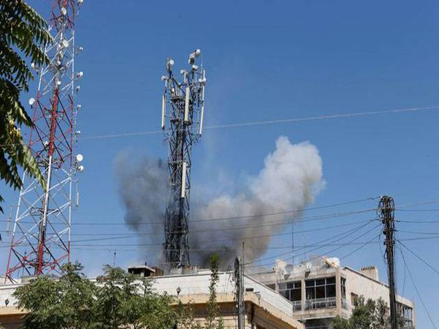 Military hits town near Damascus, 60 killed