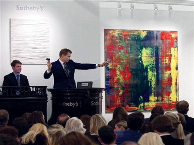 Richter painting sale sets record for living artist 