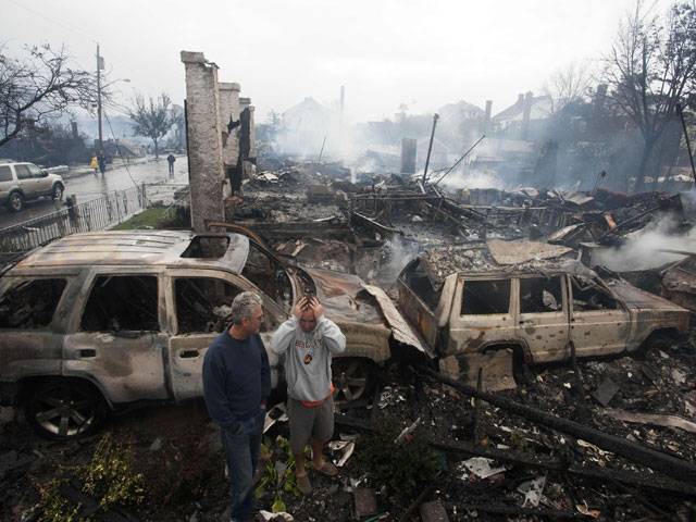 ‘Major disaster’ as nature devastates US East Coast