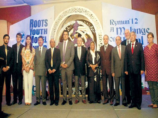 Roots conducts RYMUN to engage youth, envoys in talks