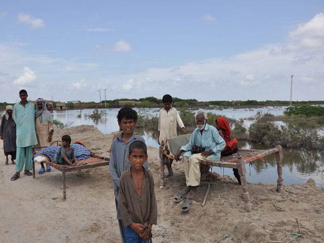  Sindh flood survivers still shelterless