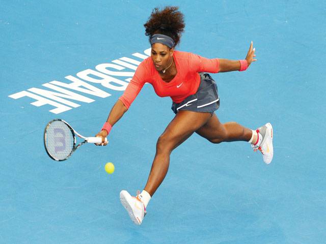 Serena cruises into 2nd round