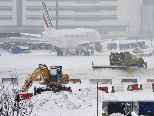 Europe, China at snow standstill 