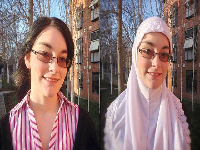 Non-Muslims try Hijab for a day