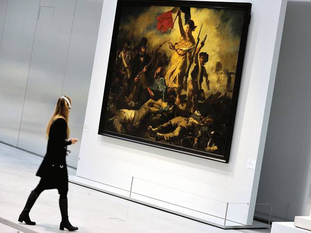 Iconic painting vandalised in France