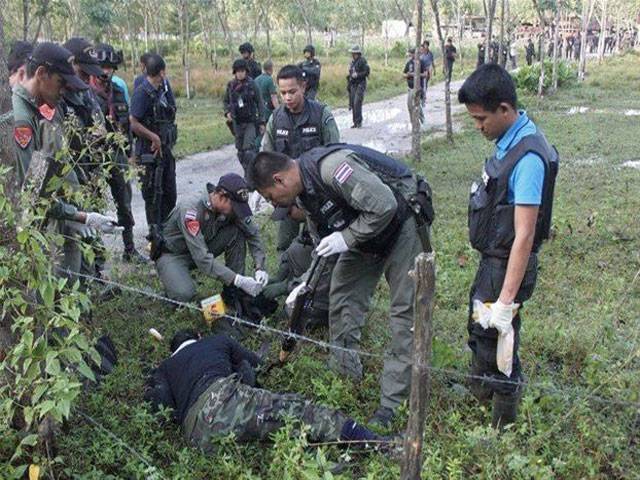16 gunmen killed in Thai army base attack