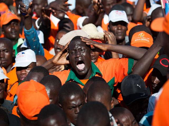 Final rallies for Kenya poll rivals