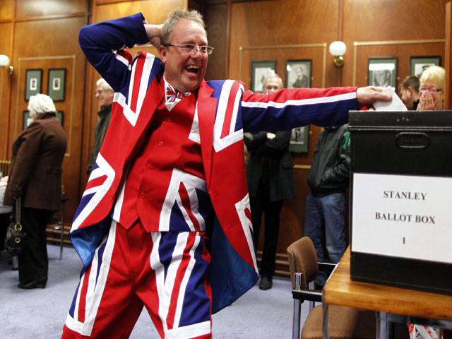 Falklands holds vote over UK status