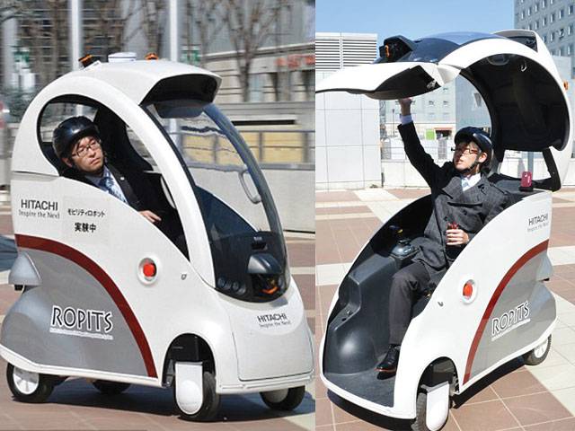 Self-driven single-passenger robo car