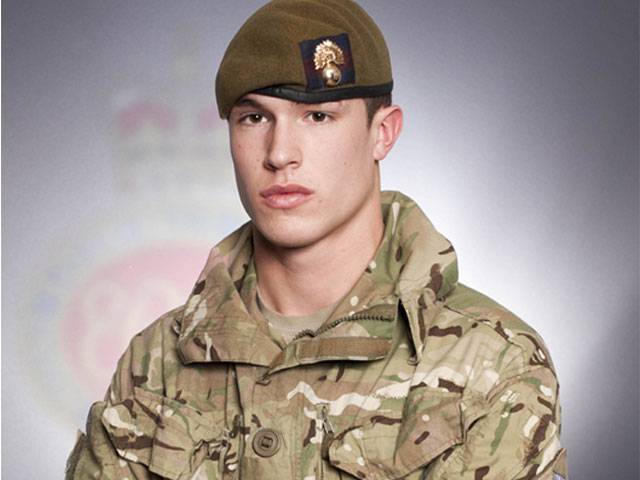 UK soldier awarded rare top honour
