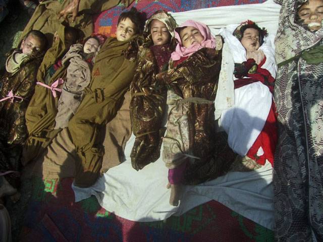 11 Afghan children, woman killed in Nato air raid