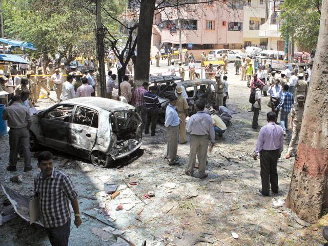 16 hurt in India bomb blast