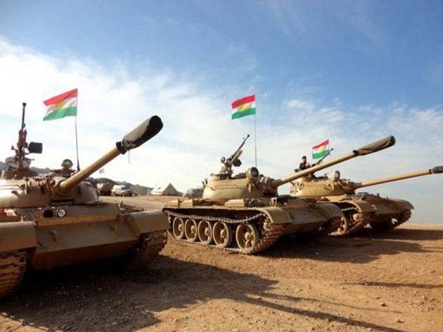 Kurdish forces deploy near Iraq’s disputed Kirkuk