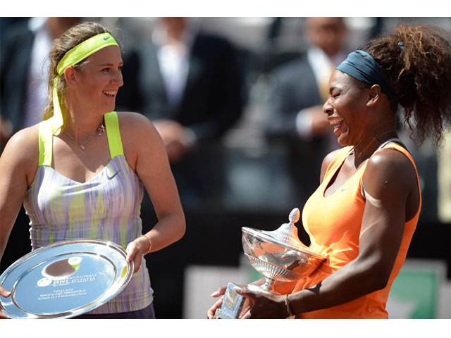 Serena sweeps Azarenka aside in Rome Masters