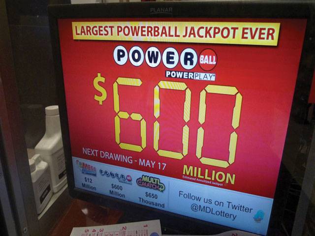 'Sole winner' nets record US jackpot 