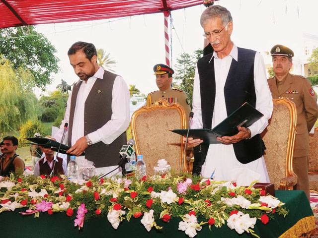 Khattak sworn in as 16th KPK CM