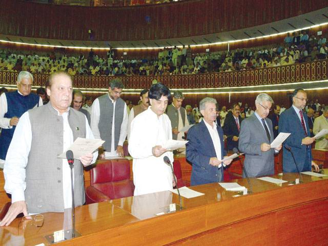 Historic swearing in for NA members