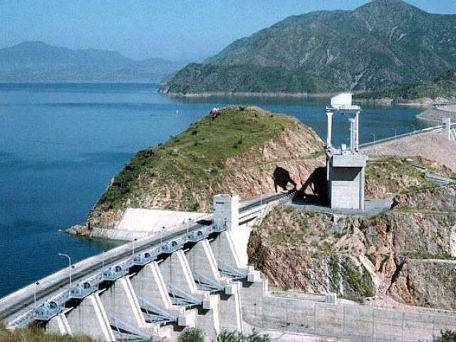 Tarbela extension project construction