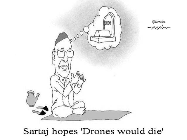 Sartaj hopes 'Drones would die'