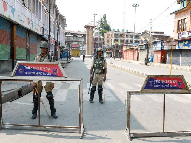 Srinagar shuts down as Indian PM visits