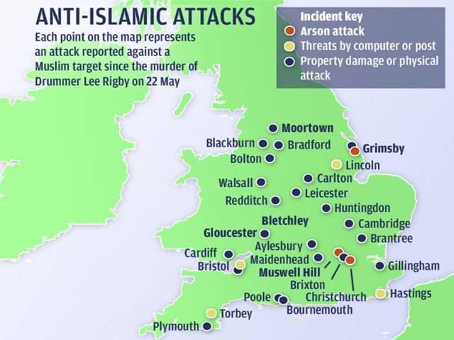 Half of UK mosques attacked since 9/11 