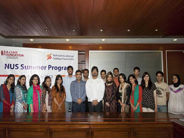MJSF and Sajjad Foundation sponsor students for NUS