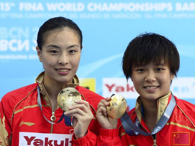 Record sixth gold for Wu