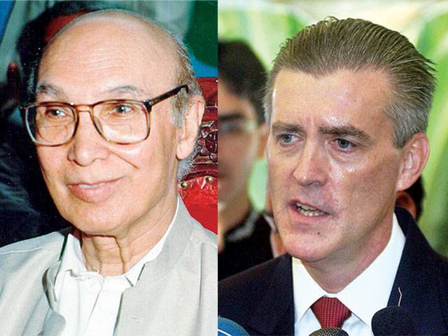 Sartaj, Olson take up issues impeding Afghan talks