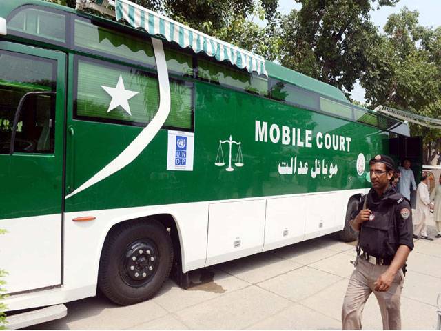 Mobile courts on the move in Peshawar