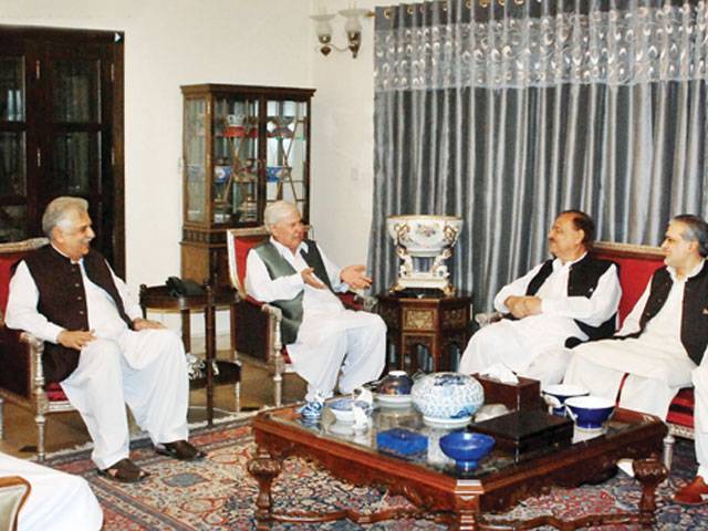 Alliance with PTI only at KPK level: Sherpao