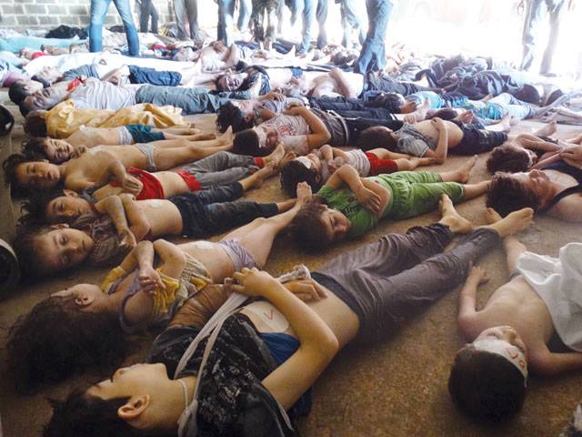 1,300 die in Syria chemical attack 