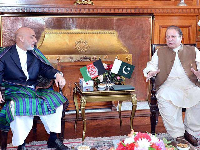 On way back, Karzai re-stresses Pak peace role