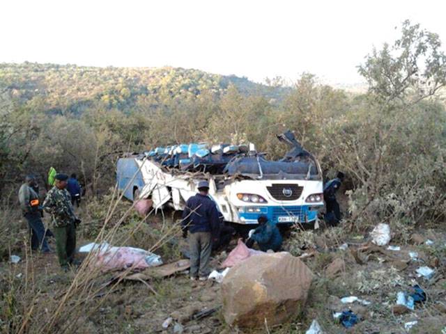 41 dead in Kenya bus disaster