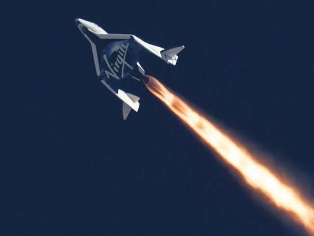 Virgin spaceship passes technical milestone