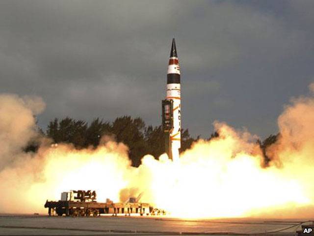 India test-fires long-range missile